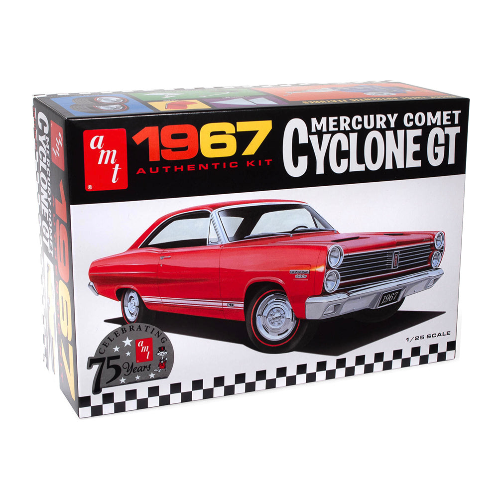 AMT 1386 1967 Mercury Comet Cyclone GT 1:25 Model Kit