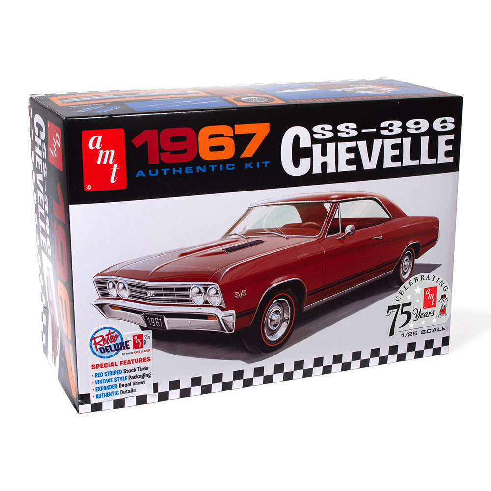 AMT 1388 1967 Chevelle SS396 1:25 Model Kit