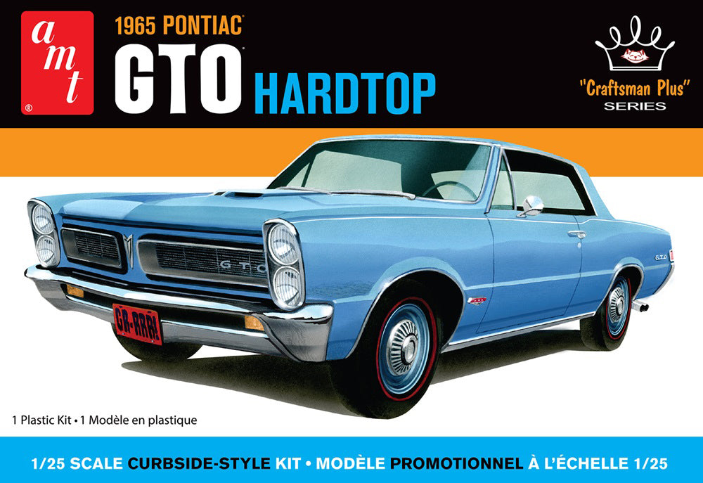 AMT 1410M 1965 Pontiac GTO Hardtop 1:25 Model Kit