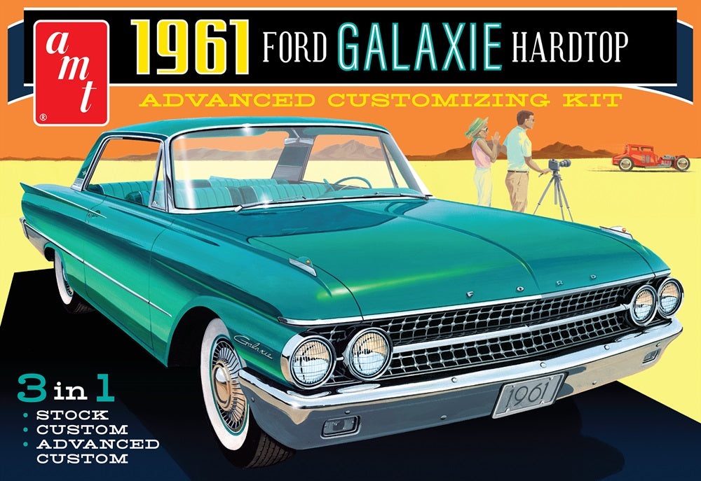 AMT 1430 1961 Ford Galaxie Hardtop 1:25 Model Kit