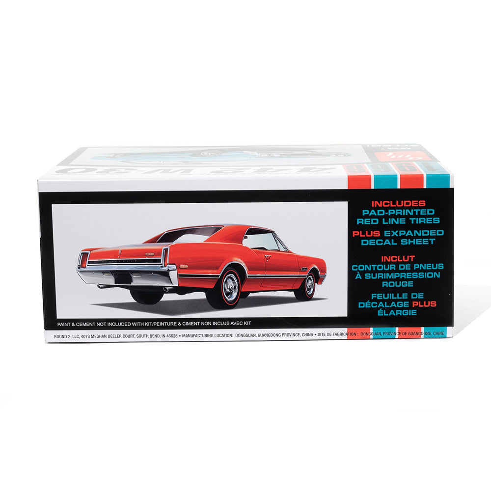 AMT 1432M 1966 Oldsmobile 442 W-30 Hardtop 1:25 Model Kit