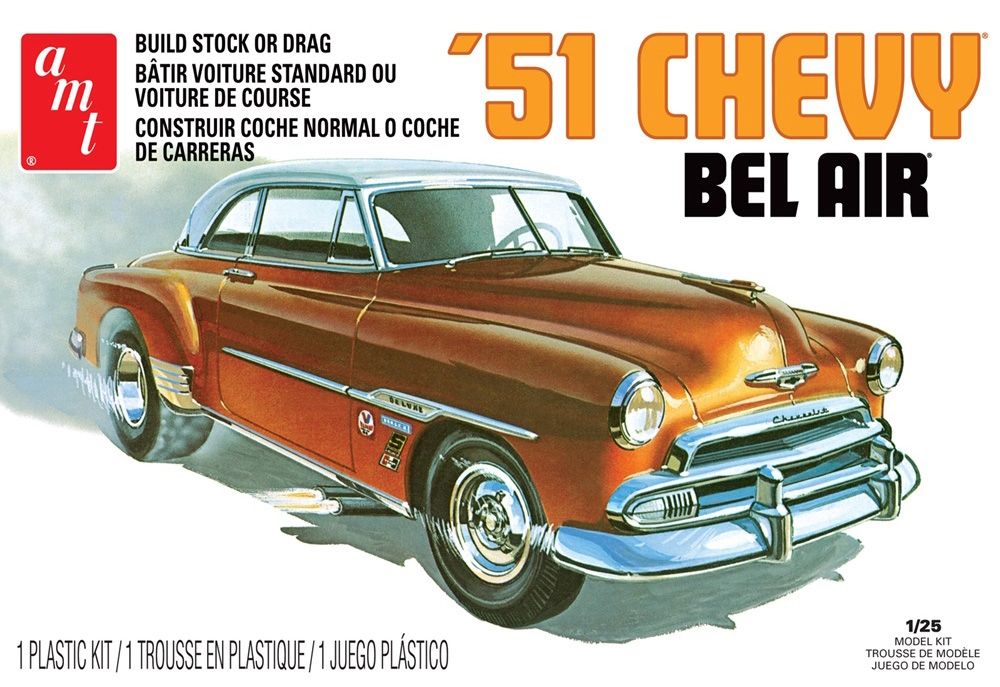 AMT 862 1951 Chevy Bel Air Car 1:25 Model Kit