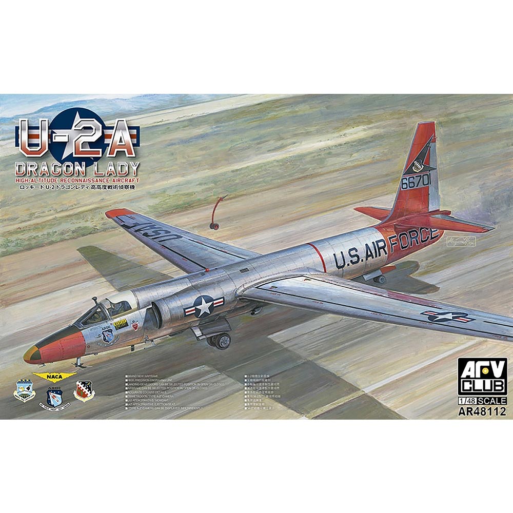 AFV Club 48112 Lockheed U-2A Dragon Lady 1:48 Plastic Model Kit