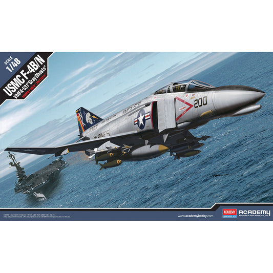 Academy 12315 Phantom F-4B/N VMFA-531 ''Gray Ghosts'' 1:48 Model Kit