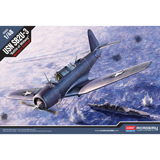 Academy 12324 SB2U-3 Vindicator Battle of Midway 1:48 Model Kit