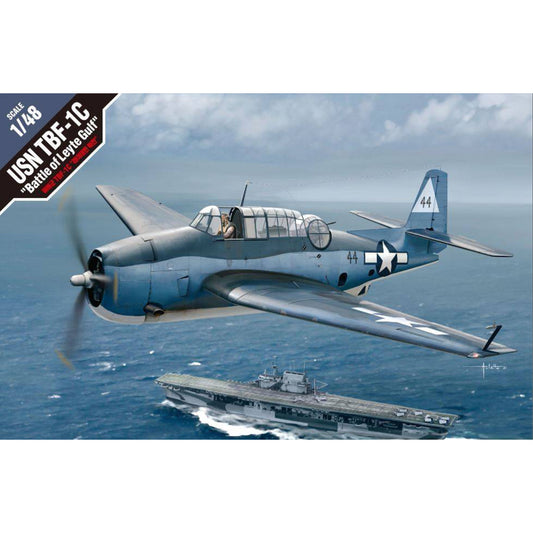 Academy 12340 USN TBF-1C "Battle of Leyte Gulf" 1:48 Model Kit