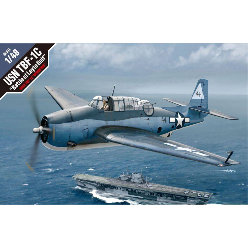 Academy 12340 USN TBF-1C "Battle of Leyte Gulf" 1:48 Model Kit