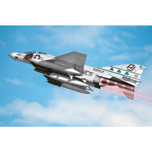 Academy 12356 US Marines F-4J Phantom II 'Fighting Shamrocks' 1:48 Model Kit