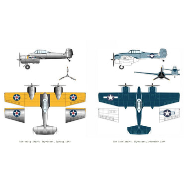 Academy 12363 US Navy XF5F-1 Skyrocket 1940s Fighter 1:48 Model Kit