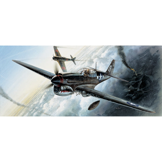Academy 12465 P-40M/N Warhawk 1:72 Model Kit