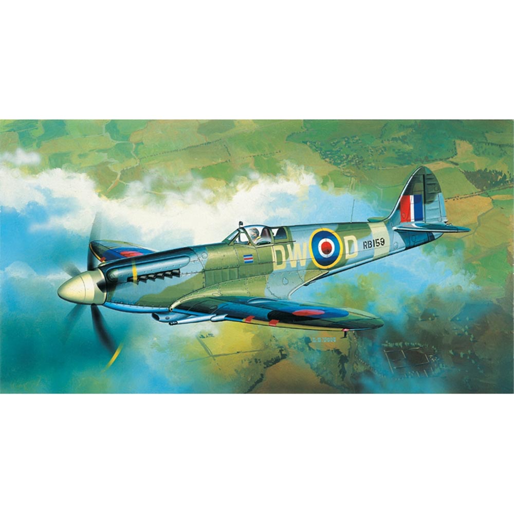 Academy Hobby 12484 Spitfire Mk.XIVc 1:72 Plastic Model Kit
