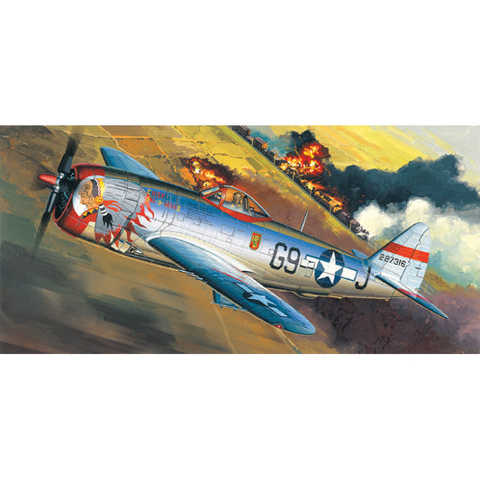 Academy 12491 P-47D Thunderbolt Bubbletop 1:72 Model Kit