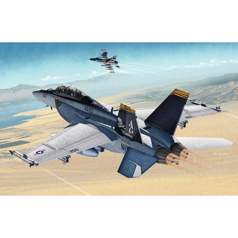 Academy 12535 F/A-18F USN 'VF-103 Jolly Rogers' (MCP) 1:72 Model Kit