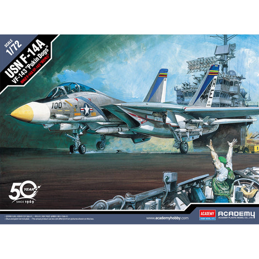 Academy 12563 USN F-14A VF-143 Pukin' Dogs 1:72 Model Kit