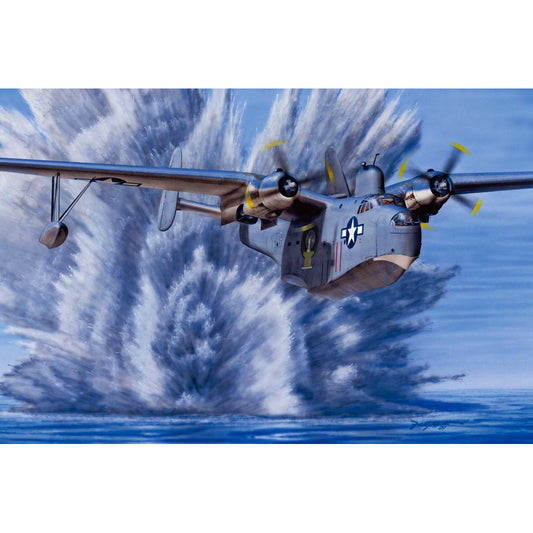 Academy 12586 USN PBM-5A Mariner Flying Boat 1:72 Model Kit