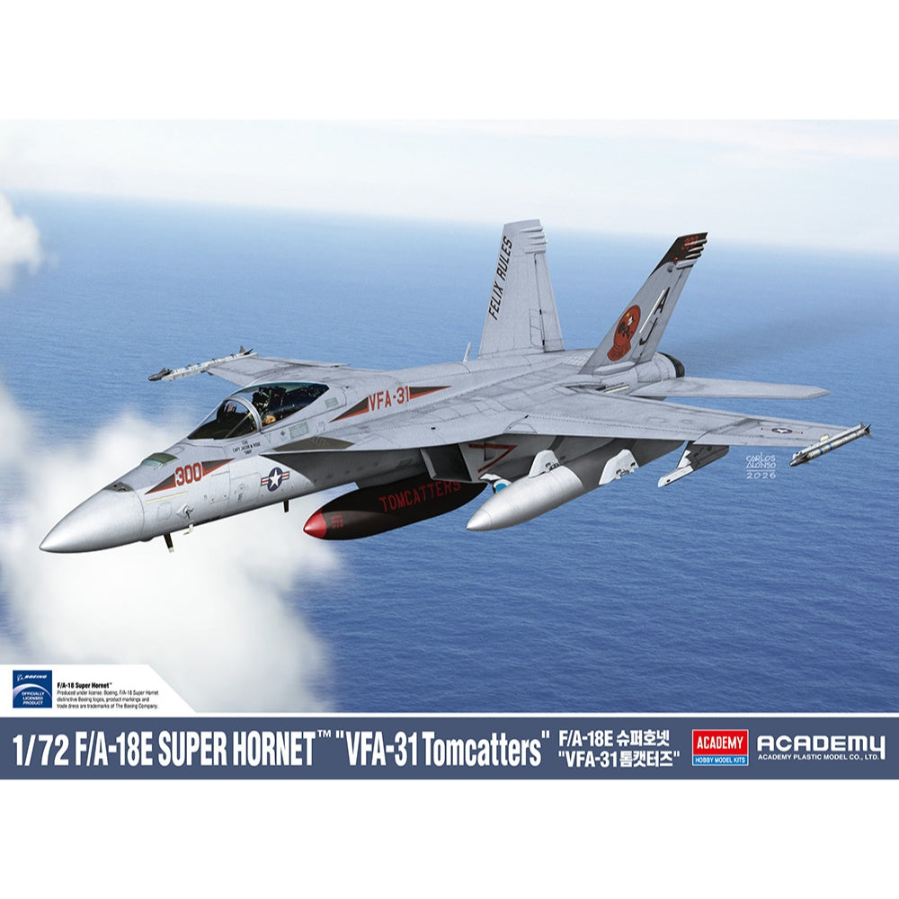 Academy 12595 US Navy F/A-18E Super Hornet "Operation Epic Fury" 1:72 Model Kit