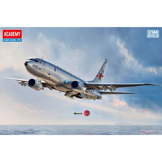 Academy 12635 US Navy P-8A Poseidon Maritime Patrol Aircraft 1:144 Model Kit