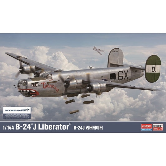 Academy 12666 US Air Force B-24J Liberator Heavy Bomber 1:144 Model Kit