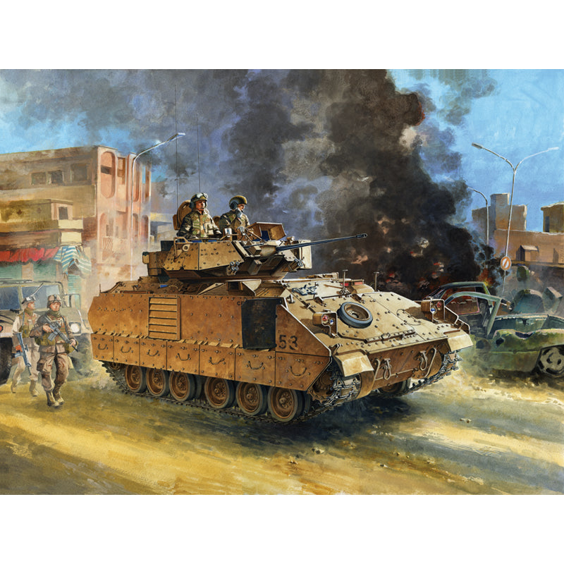 Academy 13205 M2A2 Bradley Iraq 1:35 Model Kit