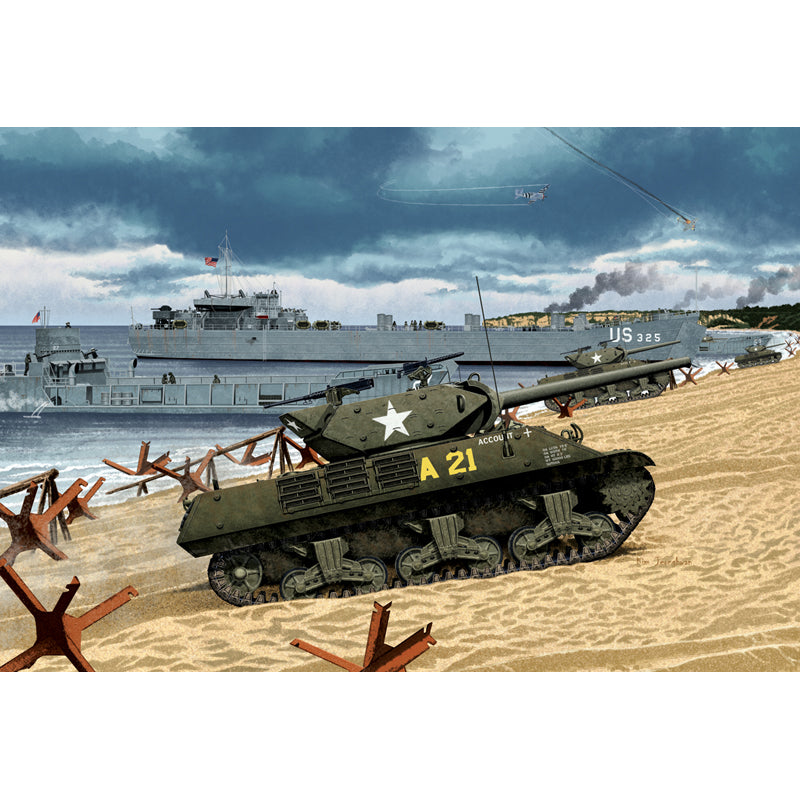 Academy 13288 Normandy 70th Anniversary M10 GMC 1:35 Model Kit