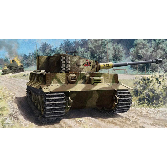 Academy 13431 German Tiger I Late, ca 1944 1:72 Model Kit