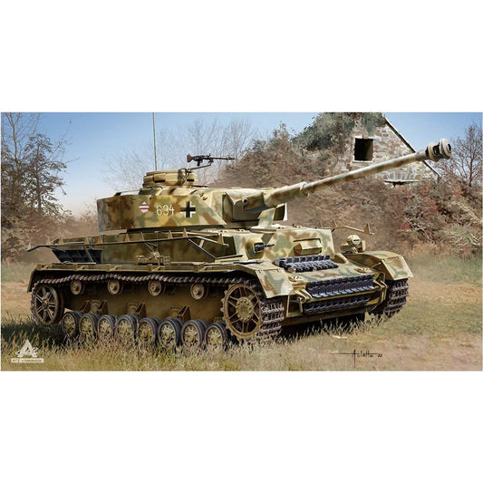 Academy 13432 German Army PzKpfw IV Ausf H Medium Tank 1:72 Model Kit