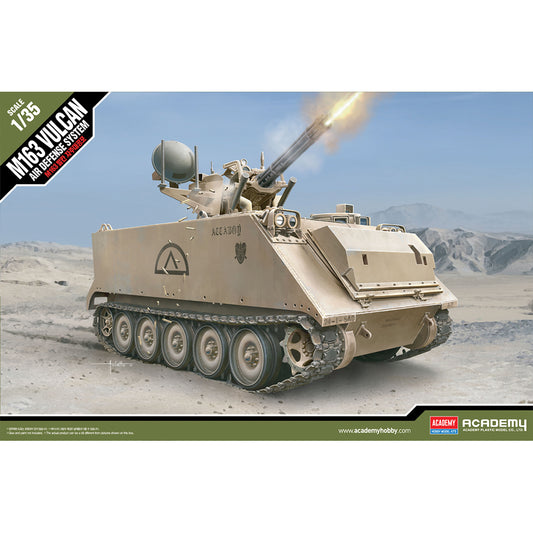 Academy 13507 US Army M163 Vulcan 1:35 Model Kit
