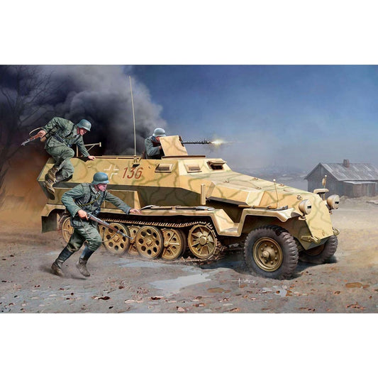 Academy 13540 German SdKfz 251/1 Ausf C 1:35 Plastic Model Kit