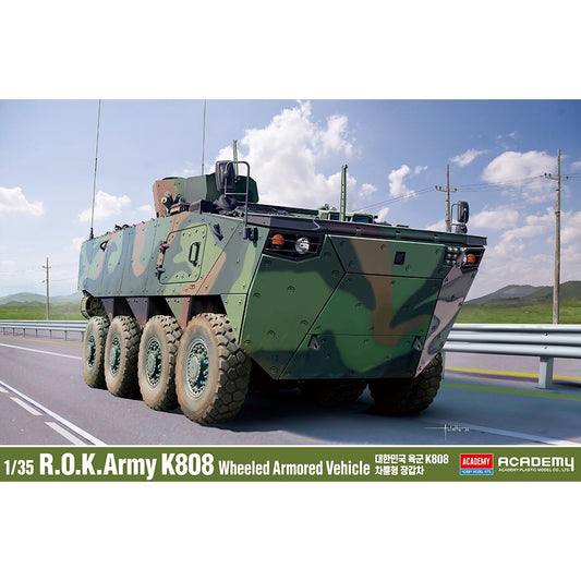 Academy 13569 Korean Army K808 Wheeled Armoured Vehicle 1:35 Model Kit