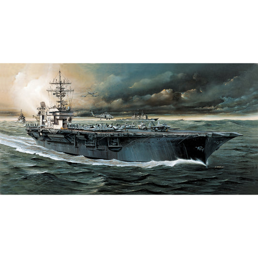 Academy 14210 USS Kitty Hawk CV-63 1:800 Model Kit