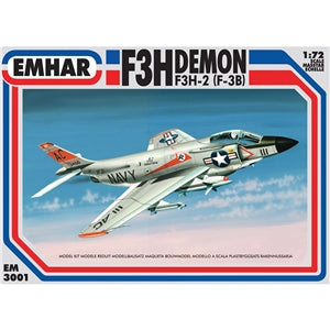 Emhar 3001 F3H Demon US Navy Jet 1:72 Model Kit