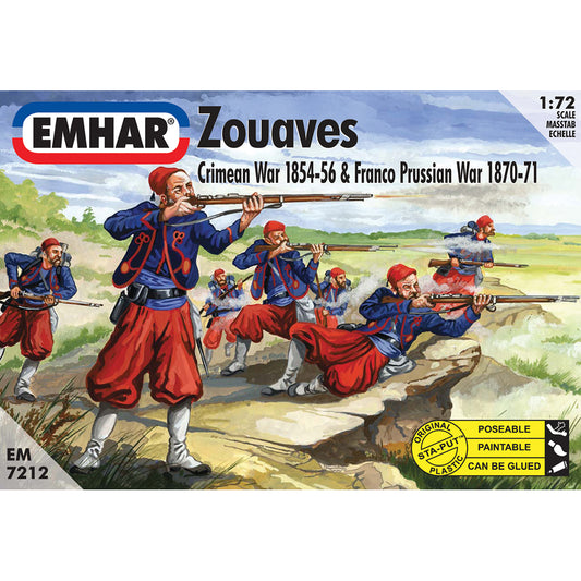 Emhar 7212 Zouaves 1:72 Model Kit