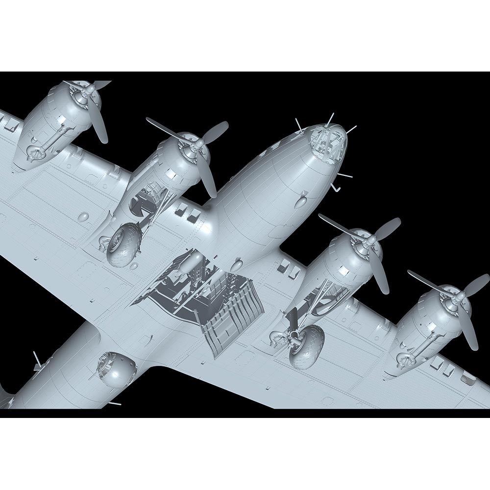 Hong Kong Models 01F002 B-17F Flying Fortress Memphis Belle 1:48 Model Kit