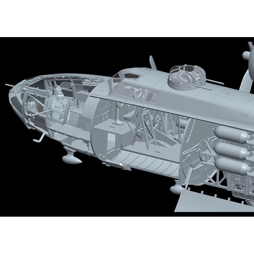 Hong Kong Models 01F002 B-17F Flying Fortress Memphis Belle 1:48 Model Kit