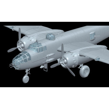 Hong Kong Models 01F008 B-25J Mitchell Glazed Nose 1:48 Plastic Model Kit