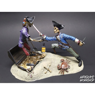Hawk-Lindberg HL616 Jolly Roger: Duel with Death 1:12 Model Kit
