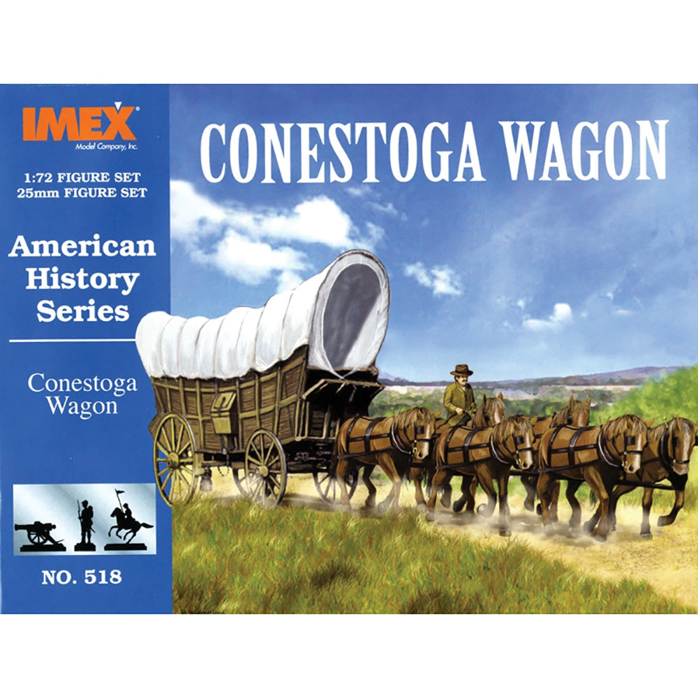 Imex 518 Conestoga Wagon 1:72 Plastic Model Kit