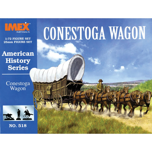Imex 518 Conestoga Wagon 1:72 Plastic Model Kit