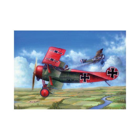I Love Kit 62403 Fokker Dr I (kit) 1:24 Model Kit