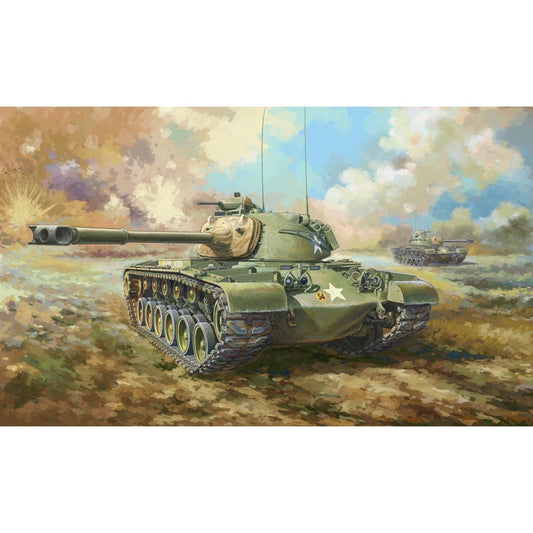 I Love Kit 63531 US M48A1 Patton Battle Tank Vietnam War 1:35 Plastic Model Kit