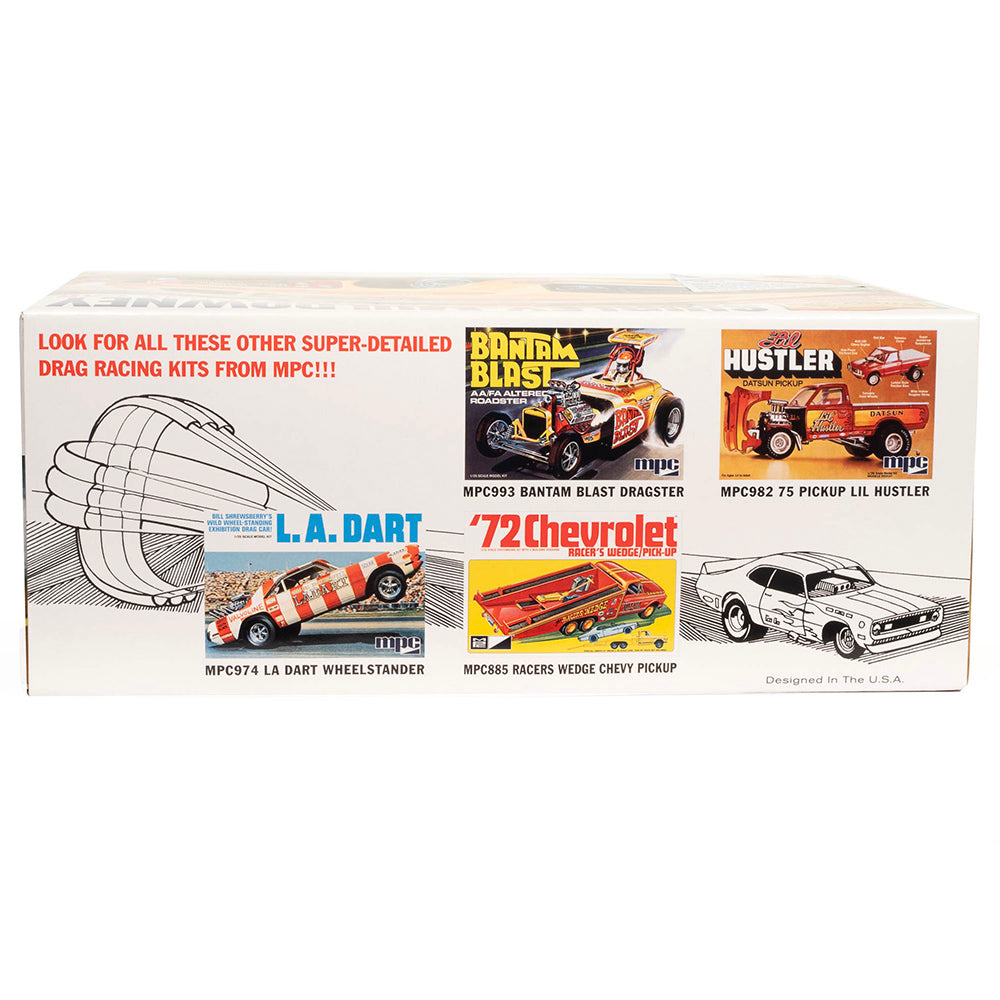 MPC 1001 Shirley Muldowney Long-Nose Ford Mustang Funny Car 1:25 Model Kit