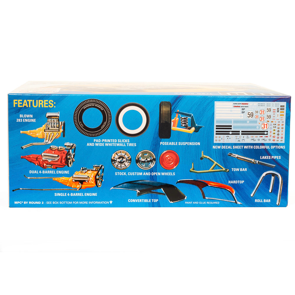 MPC 1002 1960 Chevy Corvette 7-in-1 1:25 Model Kit