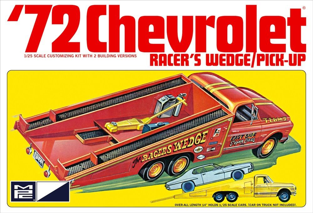 MPC 885 1972 Chevrolet Racer's Wedge/Pick-up Truck 1:25 Model Kit