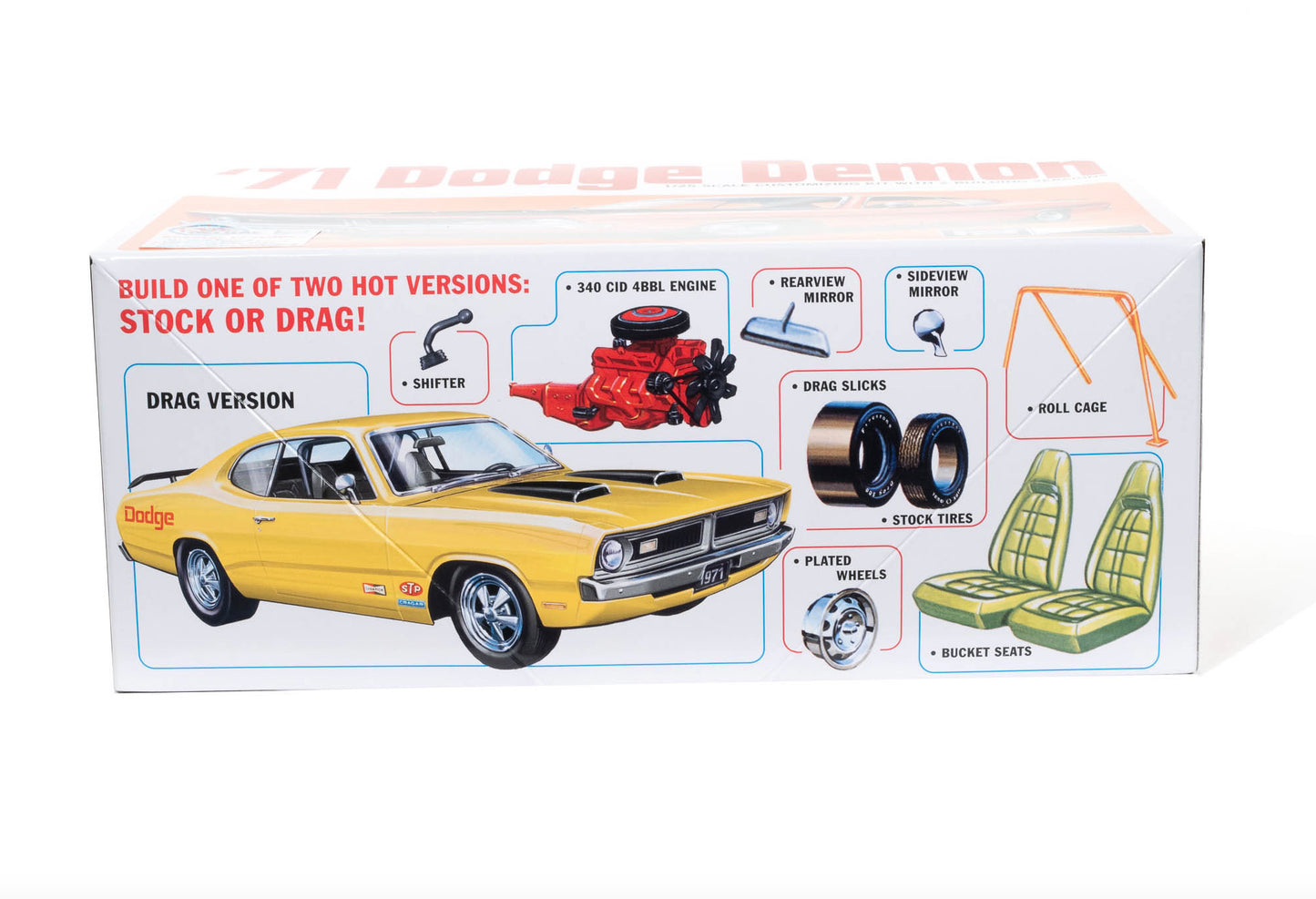 MPC 997 1971 Dodge Demon 1:25 Model Kit
