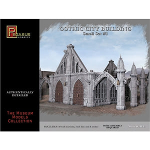 Pegasus 4924 Gothic City Building Small Set 1 Model Kit
