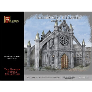 Pegasus 4925 Gothic City Building Small Set 2 Model Kit