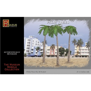 Pegasus 6502 Large Palm Trees Style B (19cm / 7¾”) Model Kit