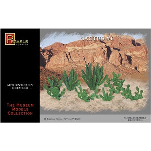 Pegasus 6507 Large Cactus (13mm - 50mm / ½” - 2”) Model Kit