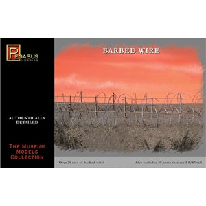 Pegasus 6520 Barbed Wire  Model Kit