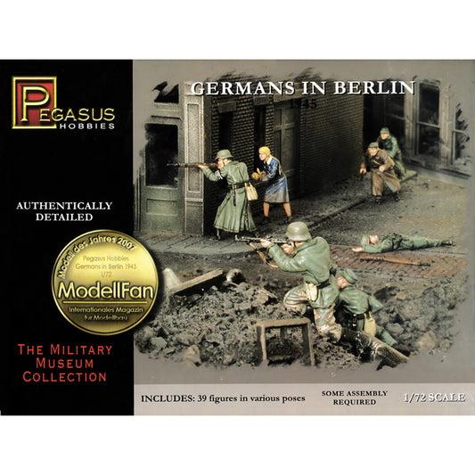 Pegasus 7228 Germans in Berlin 1945 1:72 Model Kit